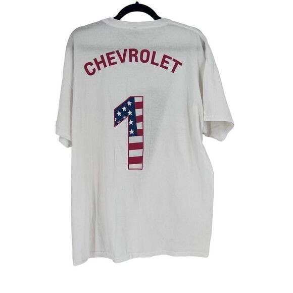 Gildan Men's Crew Neck Chicago White Sox Chevy Patriotic T-Shirt Size XL - Picture 3 of 6